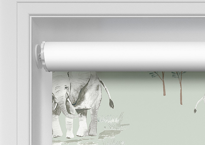 Elephant Herd, Pasture - Twist&Fit Roller Blind - Image 10